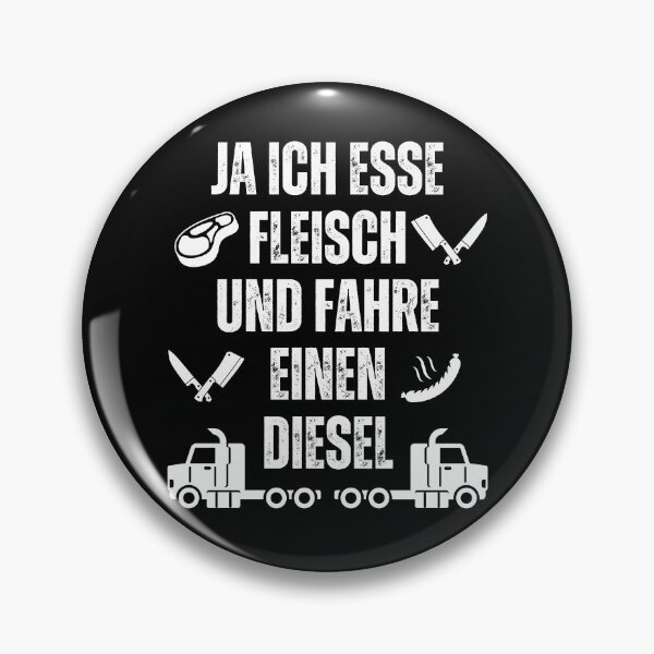 Item preview, Ja ich esse fleisch und fahre einen diesel designed and sold by Lady-Frost.