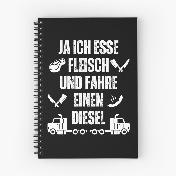 Item preview, Ja ich esse fleisch und fahre einen diesel designed and sold by Lady-Frost.