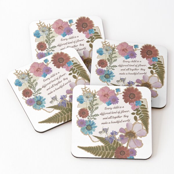 Item preview, Children Are Unique: Different Flowers Make a Beautiful World designed and sold by RuralArtX2.