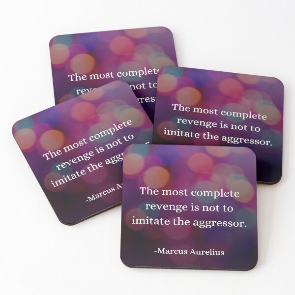 Item preview, Marcus Aurelius Wisdom -  Revenge: Don't Imitate, Rise Above designed and sold by DoseOPhilosophy.