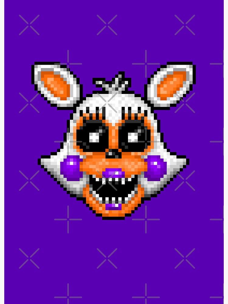 Lolbit plush pixel art