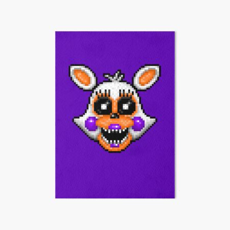 Lolbit plush pixel art