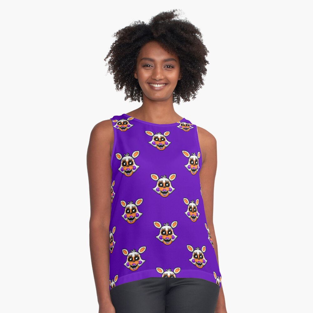 Lolbit-Fnaf World-Pixel Art Women T-Shirt Crewneck Casual Short Sleeve Tops  Summer Tees Five Nights At Fnaf 1 2 3 4 Pixel Art - AliExpress