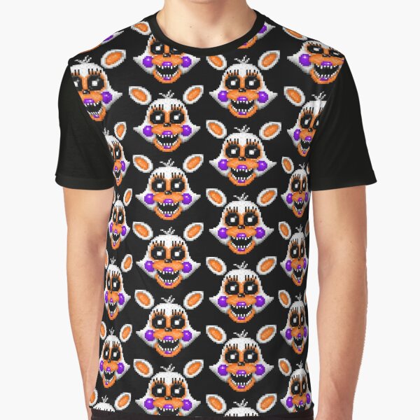 Lolbit-Fnaf World-Pixel Art Women T-Shirt Crewneck Casual Short Sleeve Tops  Summer Tees Five Nights At Fnaf 1 2 3 4 Pixel Art - AliExpress