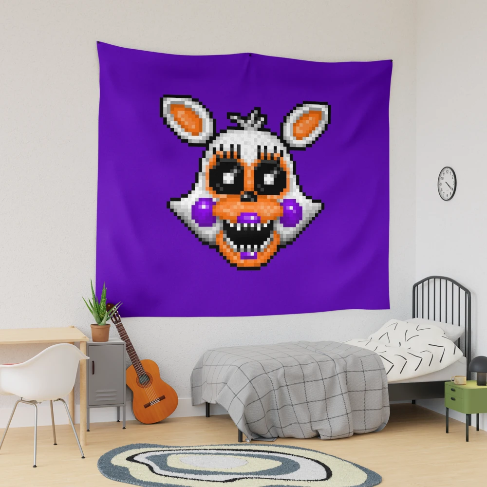 Lolbit - FNAF World - Pixel Art | Acrylic Block