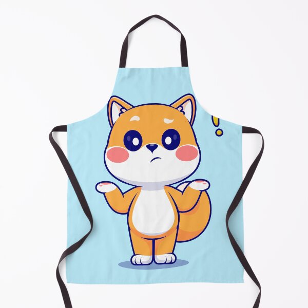 Item preview, Curious Shiba Charm: Cute Confused Shiba Inu Dog Cartoon Vector Icon designed and sold by hjian8219.