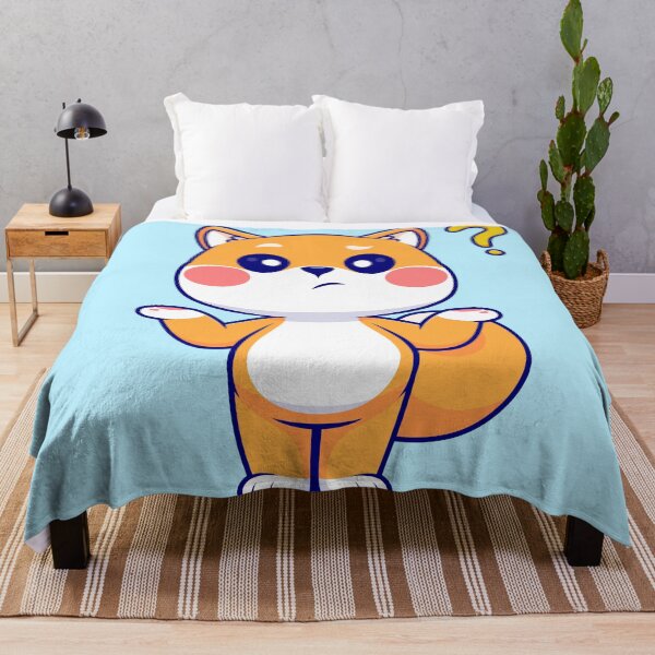 Item preview, Curious Shiba Charm: Cute Confused Shiba Inu Dog Cartoon Vector Icon designed and sold by hjian8219.
