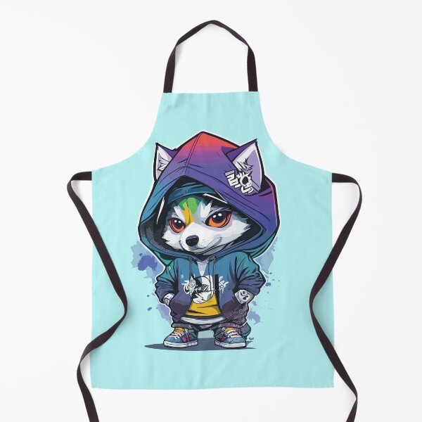 Item preview, Graffiti Husky cool design designed and sold by limos.