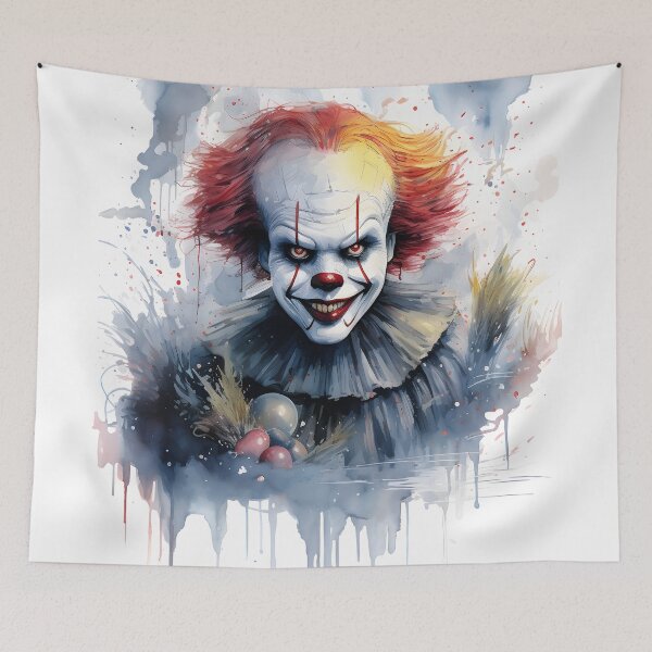 Item preview, Copy of Watercolour Horror Clown  designed and sold by ARTficiallyAnon.