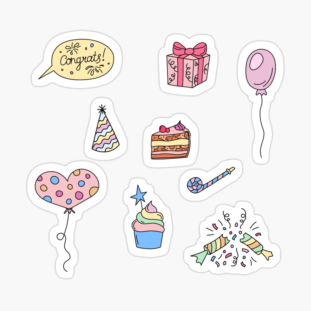 Sewing and Embroidery Stickers Pack Sticker for Sale by AnnaShalygina