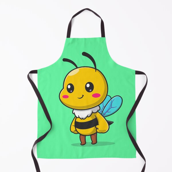 Item preview, Bee-utiful Work: Cute Standing Cartoon Vector Bee Icon Illustration" designed and sold by hjian8219.