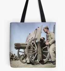 Francoist artillery positions, Madrid, 1936. Tote Bag