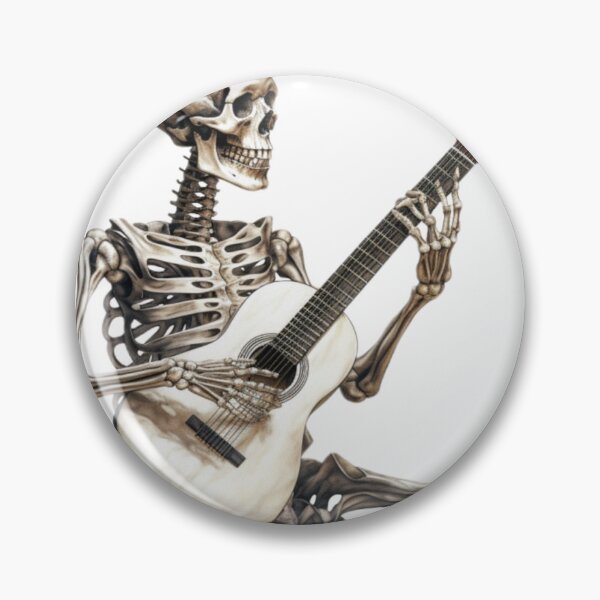 Item preview, Skeleton Playing the Guitar designed and sold by holistech.