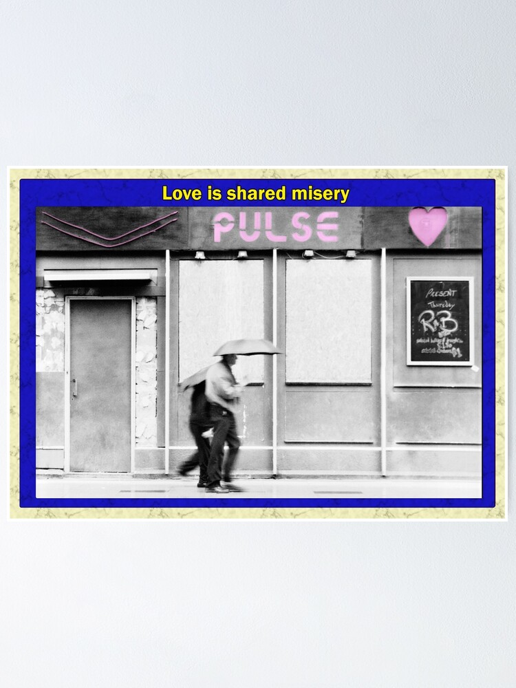 Alternate view of Love is shared misery Poster