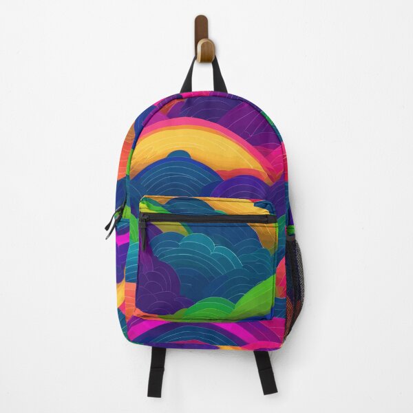 Item preview, Neon Colorful Rainbow Pattern Design designed and sold by NeutrinoJem.
