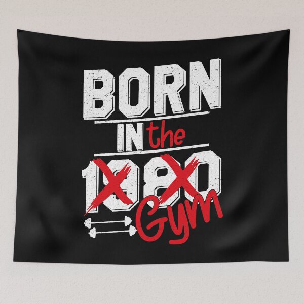 Item preview, Born in 1980 the gym  Best Motivational quotes about life and Success designed and sold by YAHIA-14.