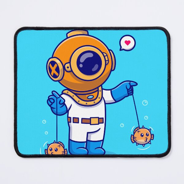 Item preview, Diver's Delight: Puffer Fish Yoyo Cartoon Vector Icon designed and sold by hjian8219.