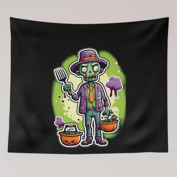 Item preview, Zombie Gardener - Horror Garden with Zombie Gardening designed and sold by Mechanical-Artt.