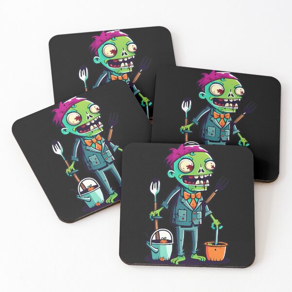Item preview, Zombie Gardener - Haunted Gardener of the Undead designed and sold by Mechanical-Artt.
