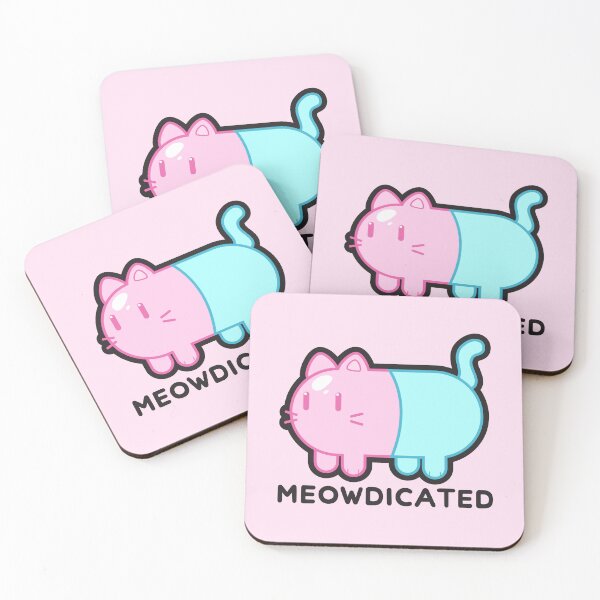Item preview, Meowdicated designed and sold by Naedix.