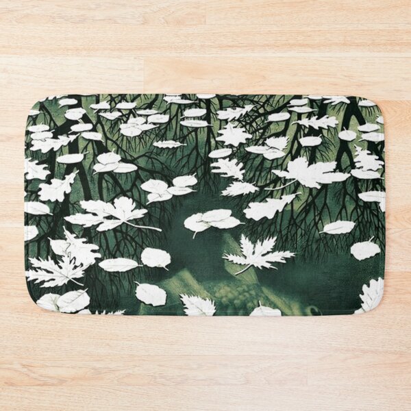Item preview, Escher - Three Worlds Green Tones designed and sold by johnsondawn.
