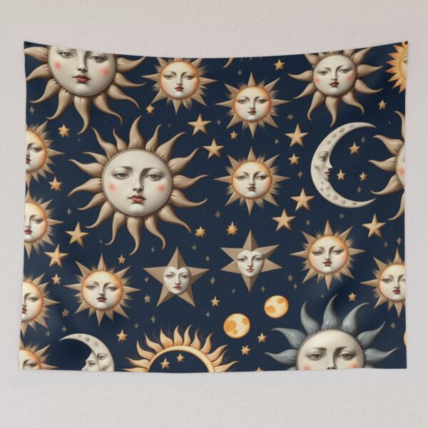 Item preview, Sun, moon, stars designed and sold by MarisePix.