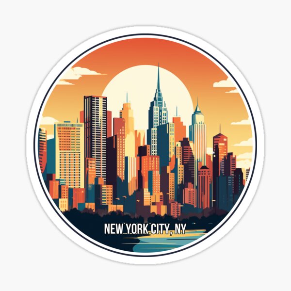 New York City, NY Sticker