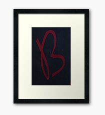 alphaBet Framed Print