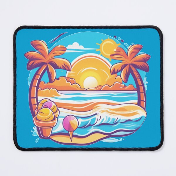 Item preview, Sunny Beach Days of Summer designed and sold by Wubimonkey.