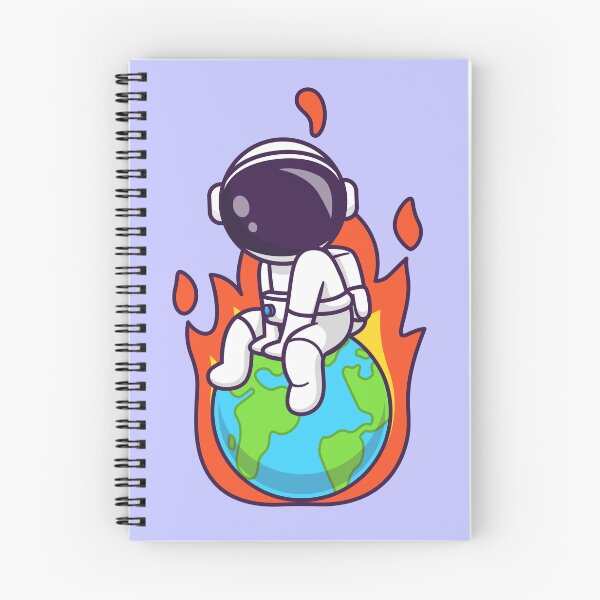 Item preview, Guardian of the Globe: Cute Astronaut Protecting Earth Cartoon Vector Icon designed and sold by hjian8219.