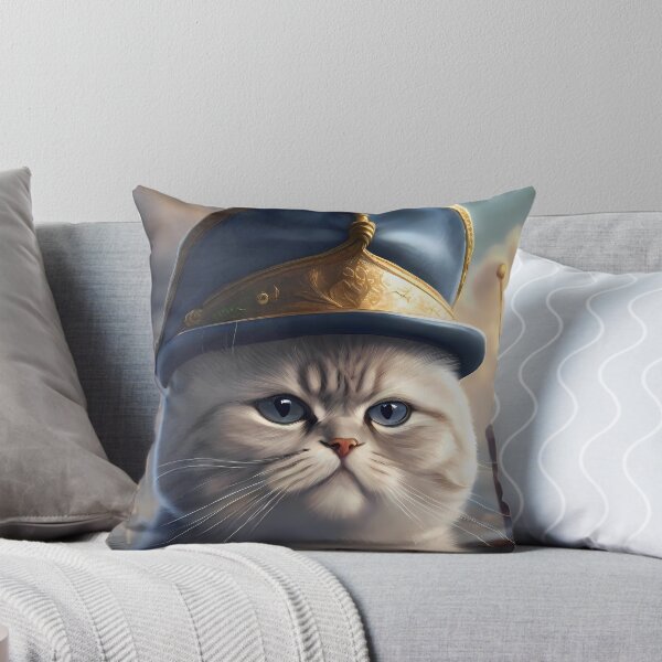 Item preview, Scottish Fold cat as a swashbuckling pirate designed and sold by purrfect pattern.