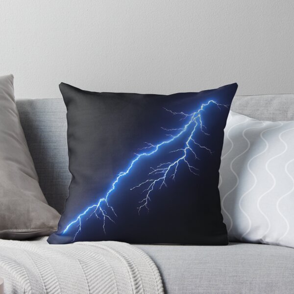 Item preview, A vibrant electric blue lightning bolt designed and sold by karlosss.