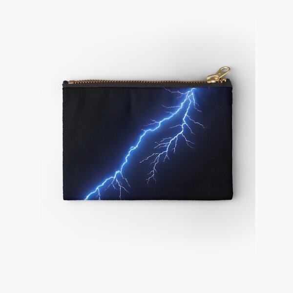 Item preview, A vibrant electric blue lightning bolt designed and sold by karlosss.