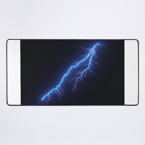 Item preview, A vibrant electric blue lightning bolt designed and sold by karlosss.