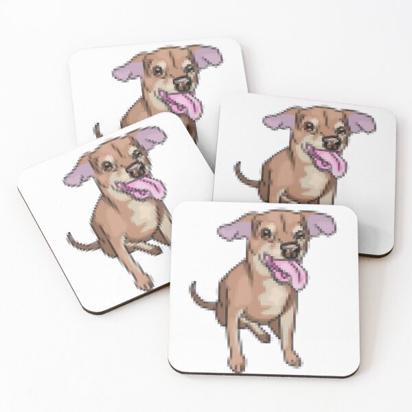 Item preview, 8bit pixelated dog designed and sold by Artbychb.