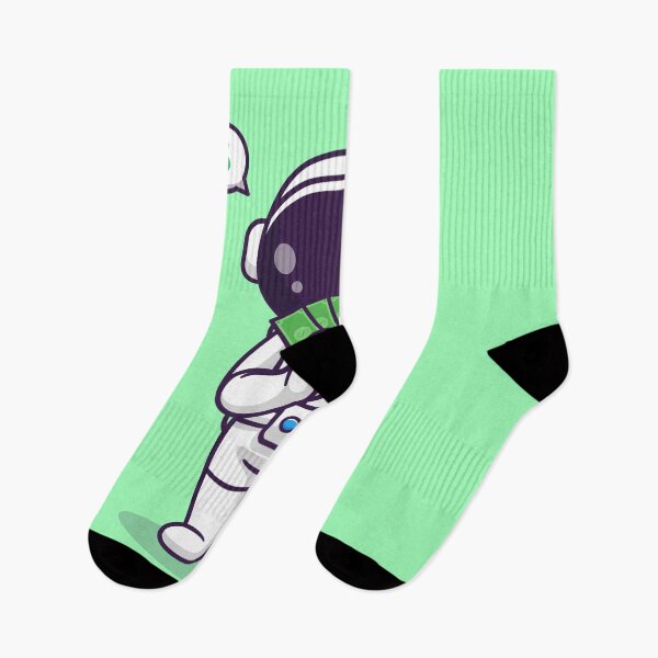 Item preview, Cosmic Finances: Cute Astronaut with Money Cartoon Vector Icon designed and sold by hjian8219.