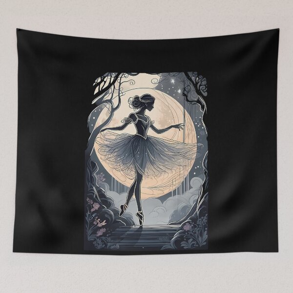 Item preview, Bailarina de la Bella Durmiente - bailarina fantasma - Elegancia espectral designed and sold by Mechanical-Artt.