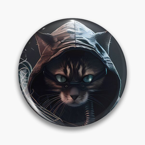 Item preview, “Hacker Meowtrice: The Feline Revolution” designed and sold by Art-Vortex-fr.