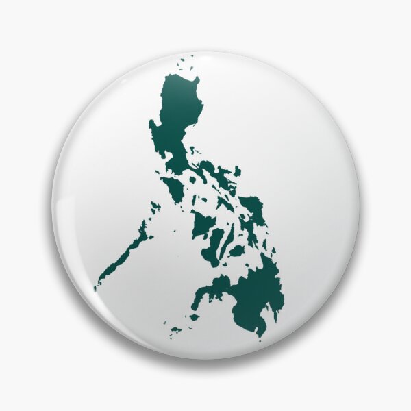 Item preview, IYKYK minimalist minimal modern clean Philippines Islands map no words teal green designed and sold by aidaslocalloves.