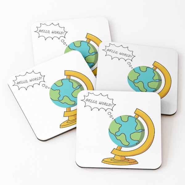 Item preview, Hello, World! designed and sold by Code  Monkeys.