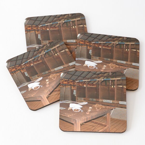 Item preview, Wool sorting area, Outback shearing shed designed and sold by FranWest.