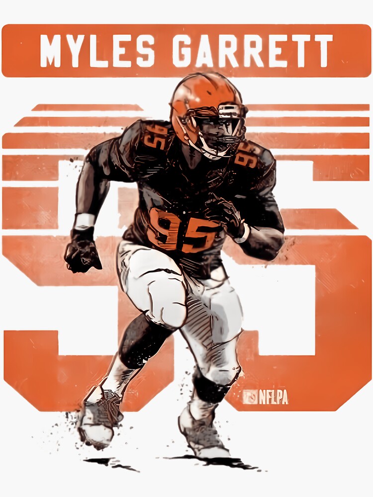 Myles Garrett 95 for Cleveland Browns fans Poster for Sale by