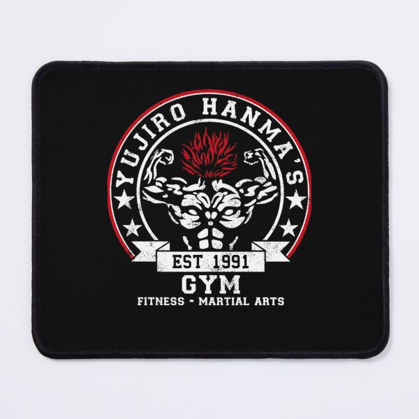 Item preview, Yujiro Hanma's Gym EST 1991 Fitness designed and sold by LeonieHill.