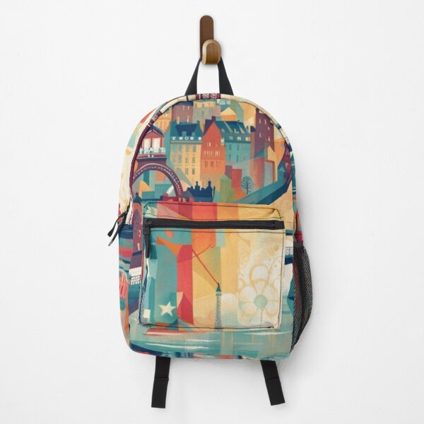 Item preview, Paris abstract art with Eiffel Tower designed and sold by JackFreestone.