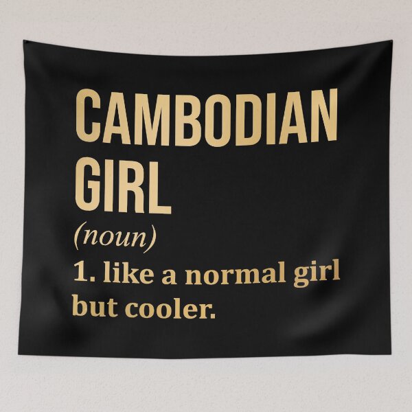 Item preview, Cambodian Girl Definition Cambodia in Gold designed and sold by XCIV.