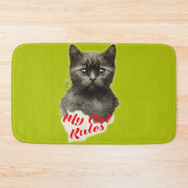 Item preview, My cat rules designed and sold by Glamalt.