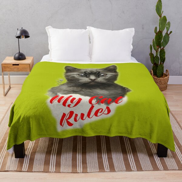 Item preview, My cat rules designed and sold by Glamalt.