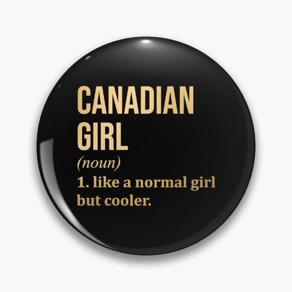 Item preview, Canadian Girl Definition Canada in Gold designed and sold by XCIV.