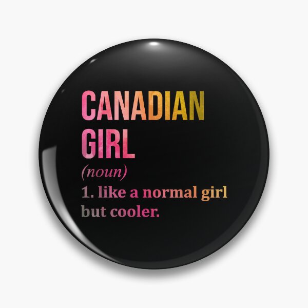 Item preview, Canadian Girl Definition Canada in Watercolor designed and sold by XCIV.