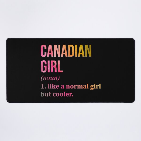 Item preview, Canadian Girl Definition Canada in Watercolor designed and sold by XCIV.